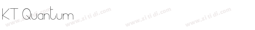 KT Quantum字体转换